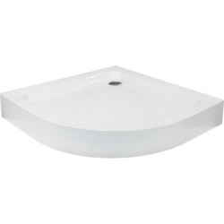 Brodzik XN prysznicowy półokrągły 80x80 R 55 (15 CM) – zdjęcie 2
