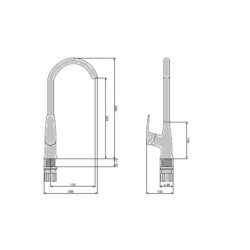 Bateria zlewozmywakowa ESER ES 05 – zdjęcie 2