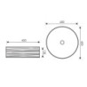 Umywalka nablatowa Kerra KR-74 – zdjęcie 2