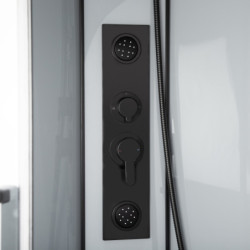 Kabina hydromasażowa Orion 90 BL (czarna) – zdjęcie 4