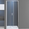 Drzwi natryskowe Solid DH 80 CHR (składane) – zdjęcie 2