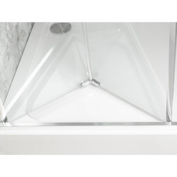 Drzwi natryskowe Solid DH 80 CHR (składane) – zdjęcie 5