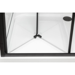 Drzwi natryskowe Solid DH 80 BL (składane) – zdjęcie 4