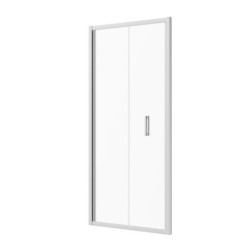 Drzwi natryskowe Solid DH 90 CHR (składane)