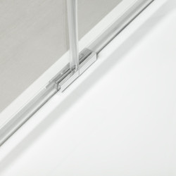 Drzwi natryskowe Solid DH 90 CHR (składane) – zdjęcie 3