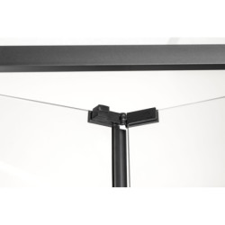 Drzwi natryskowe Solid DH 90 BL (składane) – zdjęcie 3