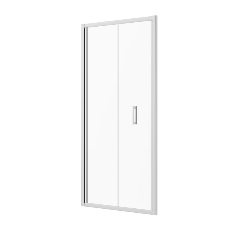 Drzwi natryskowe Solid DH 100 CHR (składane)