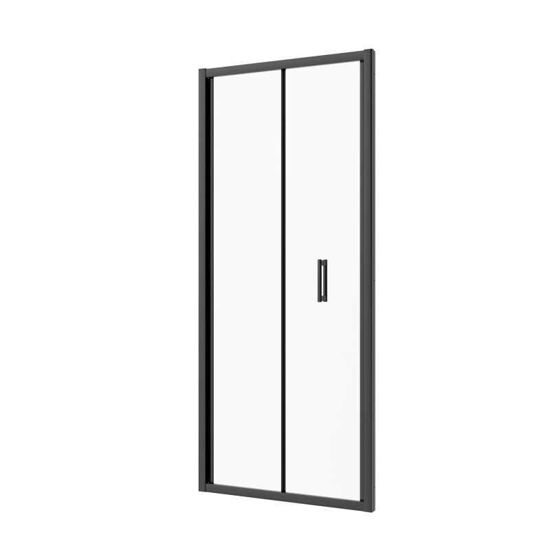 Drzwi natryskowe Solid DH 100 BL (składane)