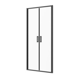 Drzwi natryskowe Solid DDP 90 BL (wahadłowe)