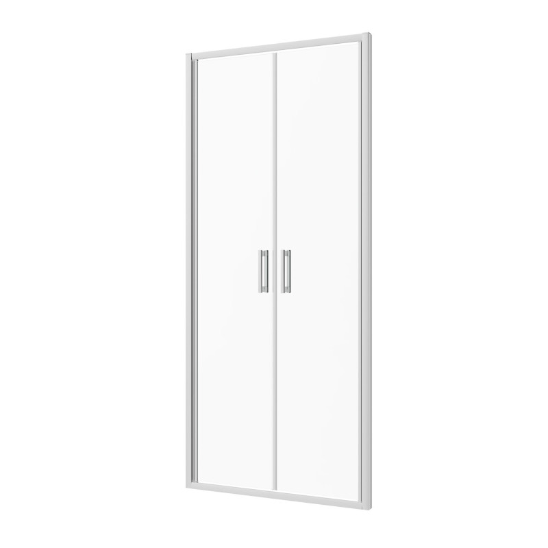 Drzwi natryskowe Solid DDP 100 CHR (wahadłowe)
