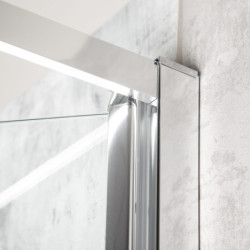 Drzwi natryskowe Solid DDP 110 CHR (wahadłowe) – zdjęcie 7