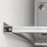 Drzwi natryskowe Solid DDP 110 CHR (wahadłowe) – zdjęcie 10
