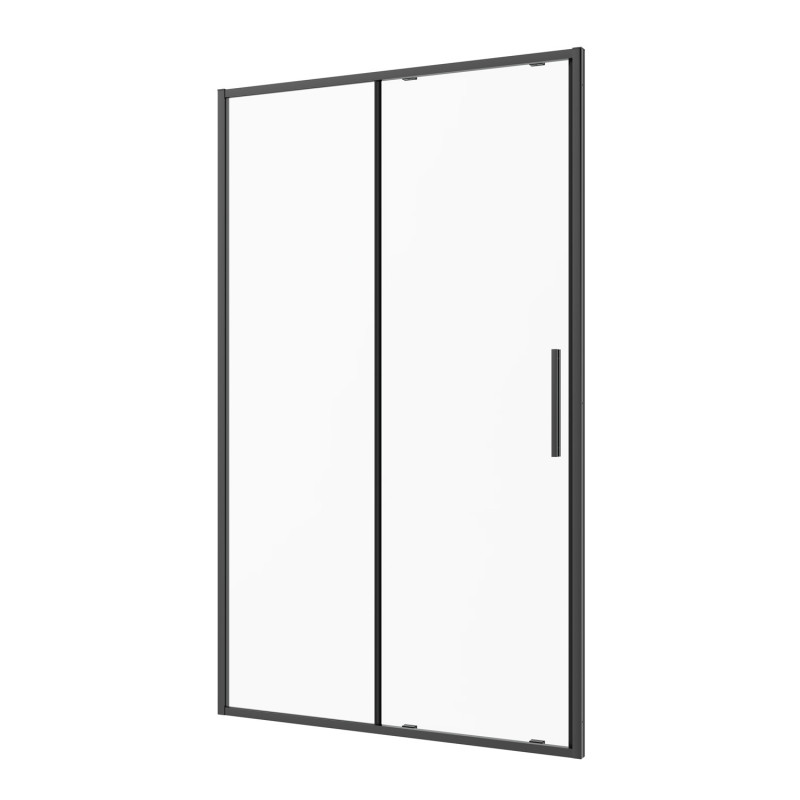 Drzwi natryskowe Solid DS 100 BL (przesuwne)