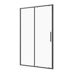 Drzwi natryskowe Solid DS 120 BL (przesuwne)