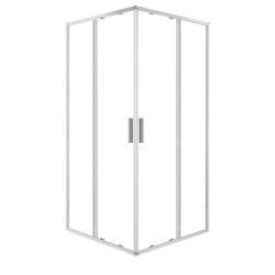 Kabina prysznicowa Solid SQ 100 CHR(bez brodzika) – zdjęcie 4