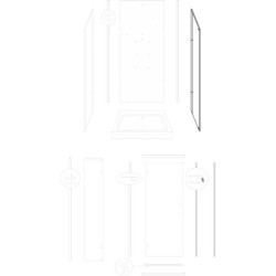 Bateria natryskowa Maroko MA 14 Graphite