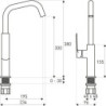 Bateria zlewozmywakowa Maroko MA 15 Graphite – zdjęcie 2