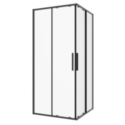 Kabina prysznicowa Solid SQ 80 BL (bez brodzika) – zdjęcie 7