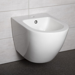 Bidet wiszący Delos (biały połysk) – zdjęcie 3