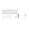Syfon brodzikowy Speed 2 90mm niski (biały) – zdjęcie 2