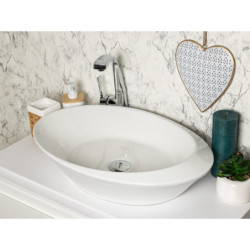 Umywalka ceramiczna nablatowa wolnostojąca KR-9036 – zdjęcie 3