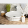 Umywalka ceramiczna nablatowa wolnostojąca KR-9037 – zdjęcie 3