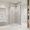 Kabina prysznicowa Heidi CHR SQ 90x90 w kolorze chrom (bez brodzika) – zdjęcie 7