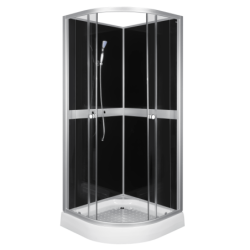 Kabina natryskowa Classic 90 black (z baterią) – zdjęcie 3