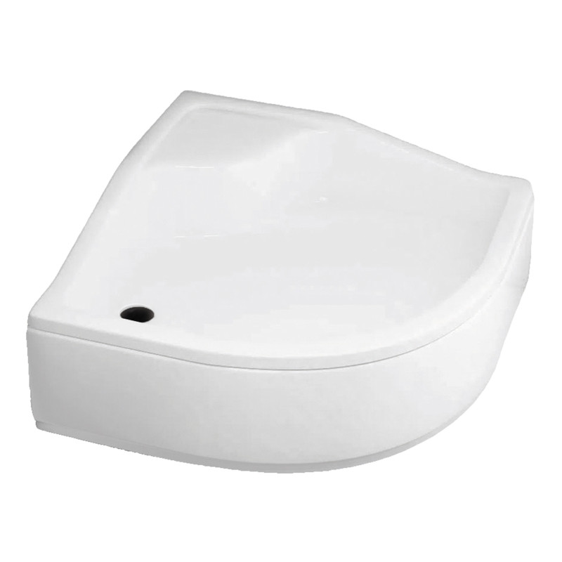 Brodzik do kabiny prysznicowej głęboki Kerra Klara 90 cm z podniesionym siedziskiem