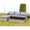 Zestaw mebli ogrodowych MALTA (sofa+stolik) – zdjęcie 13