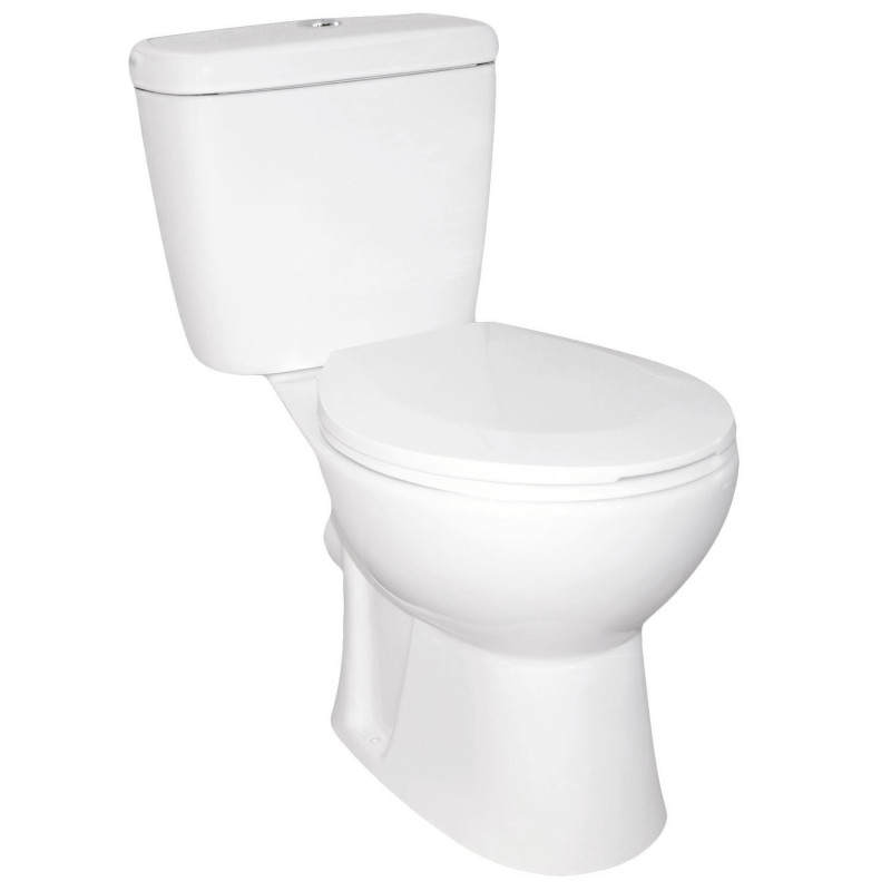 WC kompakt Niagara Duo bezkołnierzowy (z deską)