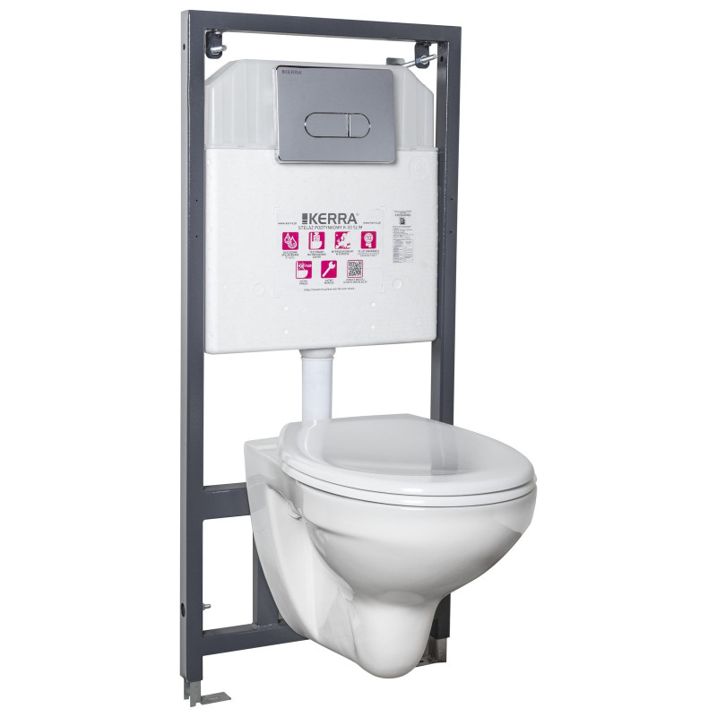 Zestaw podtynkowy WC Julia/Pacific CHR