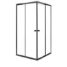Kabina natryskowa Olga SQ 90 BLACK SOLO (bez brodzika)