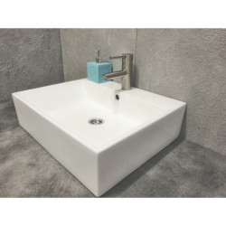 Umywalka ceramiczna nablatowa stawiana KR-702 – zdjęcie 2