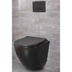 Zestaw podtynkowy WC Delos BLM/Adriatic Black