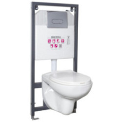 Zestaw podtynkowy WC Doris/Pacific CHR