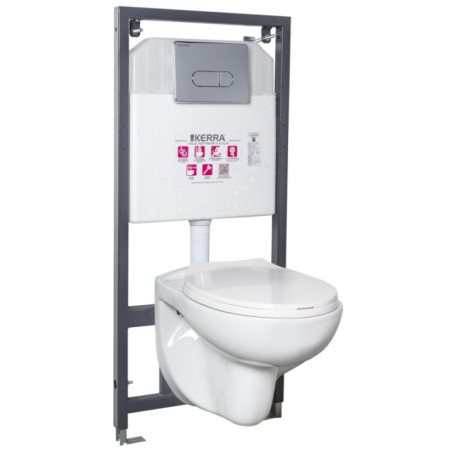 Zestaw podtynkowy WC Doris/Pacific CHR
