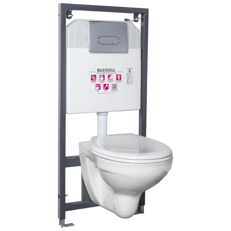 Zestaw podtynkowy WC Julia/Pacific CHR